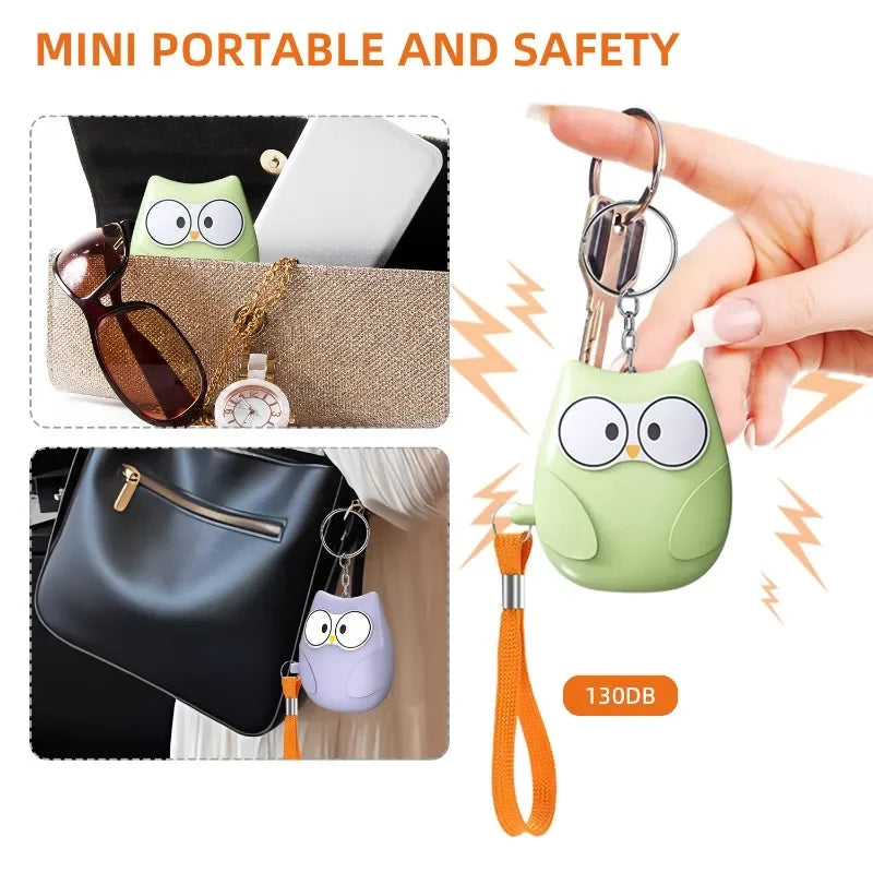 Personal Self Defense Alarm, Personal Keychain Alarm, 130db Self Defense Siren Safety Alarm For Women Girl