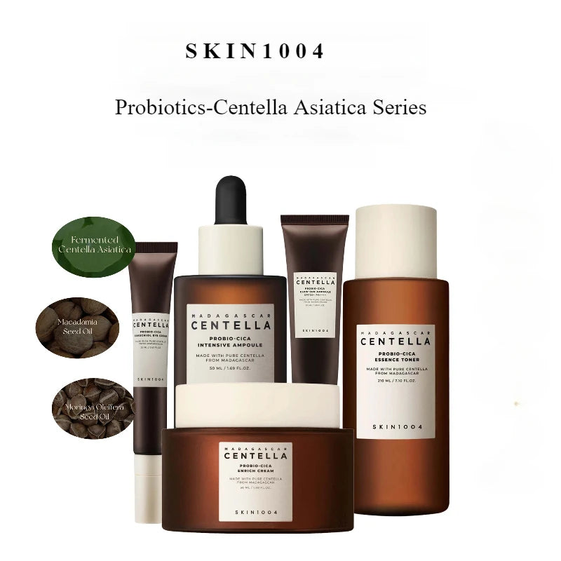 Korean SKIN1004 Magadascar Centella Skincare Serum Facial Retinol Eye Cream Probio-CICA Essence Toner Face Cream Original Set