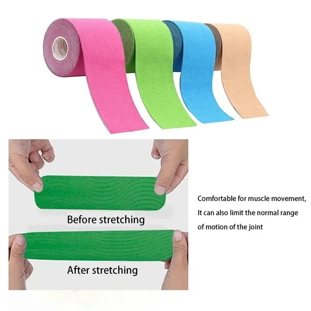 2.5CM*5M Kinesiology V Line Tape for Face Neck Eyes Lifting Wrinkle Remover Sticker Facial Skin Care Tool Protective Bandage