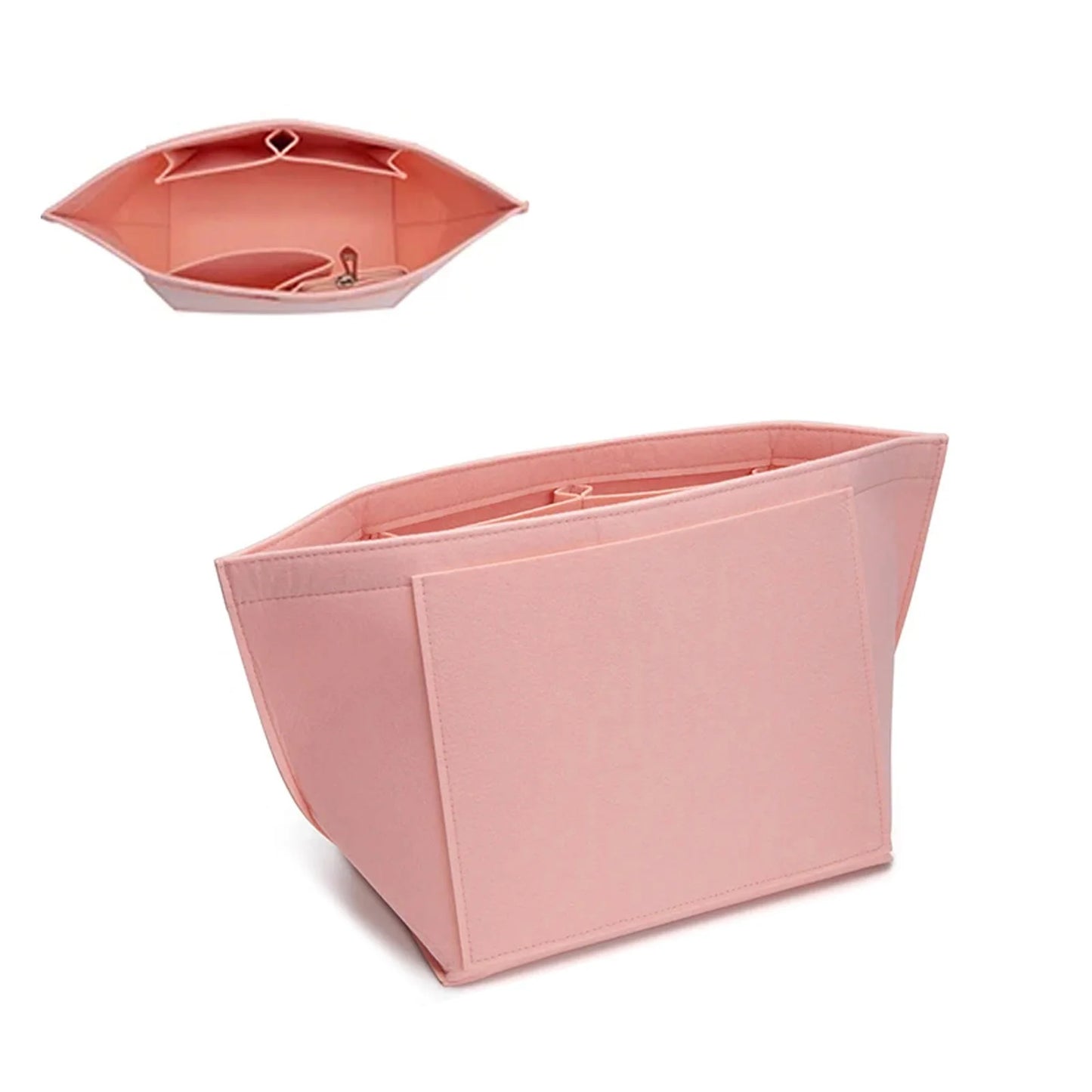 Make Up Organizer Felt Insert Bag for Women Handbag Travel Inner Purse Portable Cosmetic Bags Fit Various Brand Bags