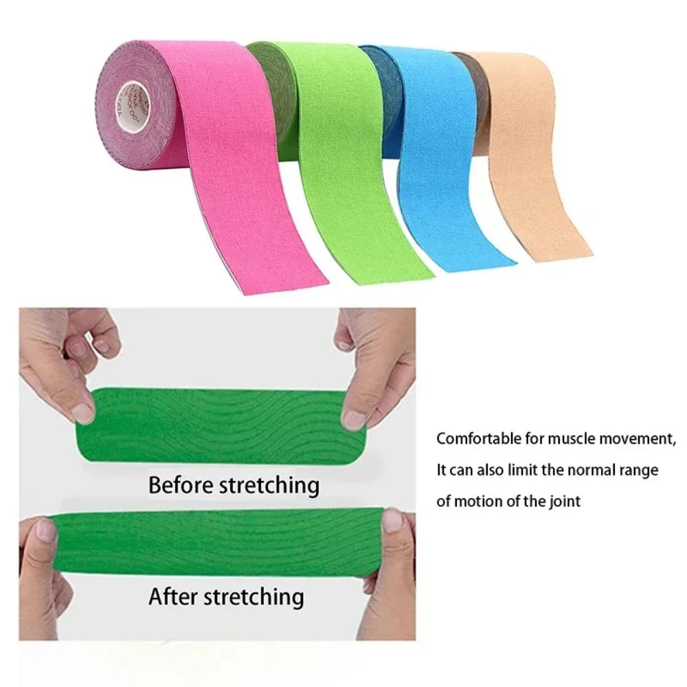 2.5CM*5M Kinesiology V Line Tape for Face Neck Eyes Lifting Wrinkle Remover Sticker Facial Skin Care Tool Protective Bandage
